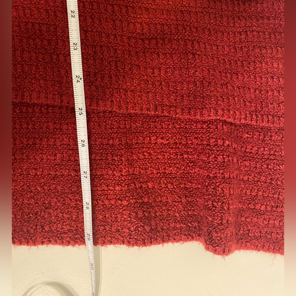 ALTAR’D STATE Red Oversized Flowy Knit Sweater NEW - Picture 7 of 8